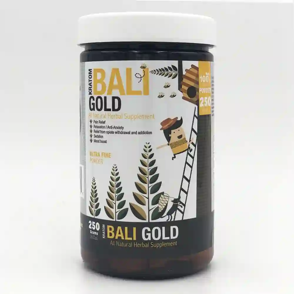 Bumble Bee Bali Gold Kratom Powder | Image 1 | Bumble Bee Bali Gold Kratom Powder