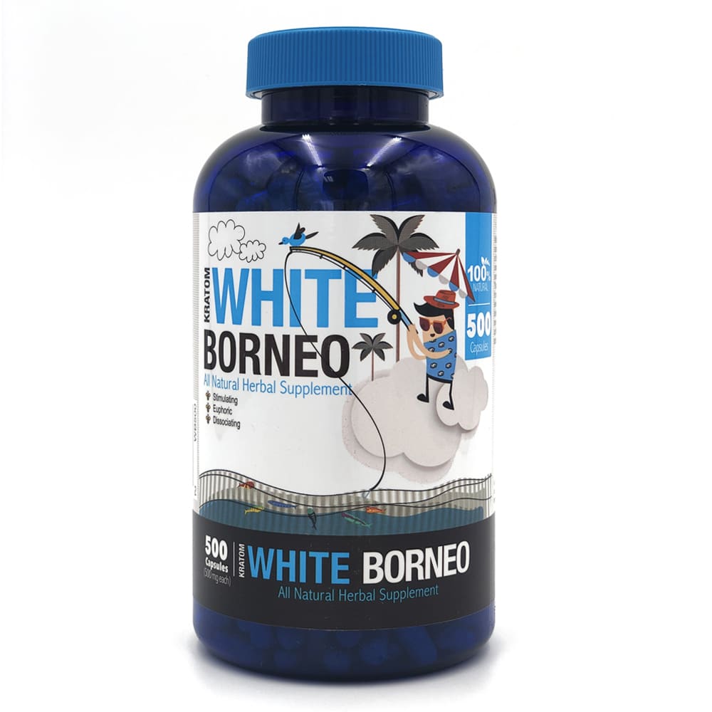 Bumble Bee White Borneo Kratom Capsules | Image 1 | Bumble Bee White Borneo Kratom Capsules