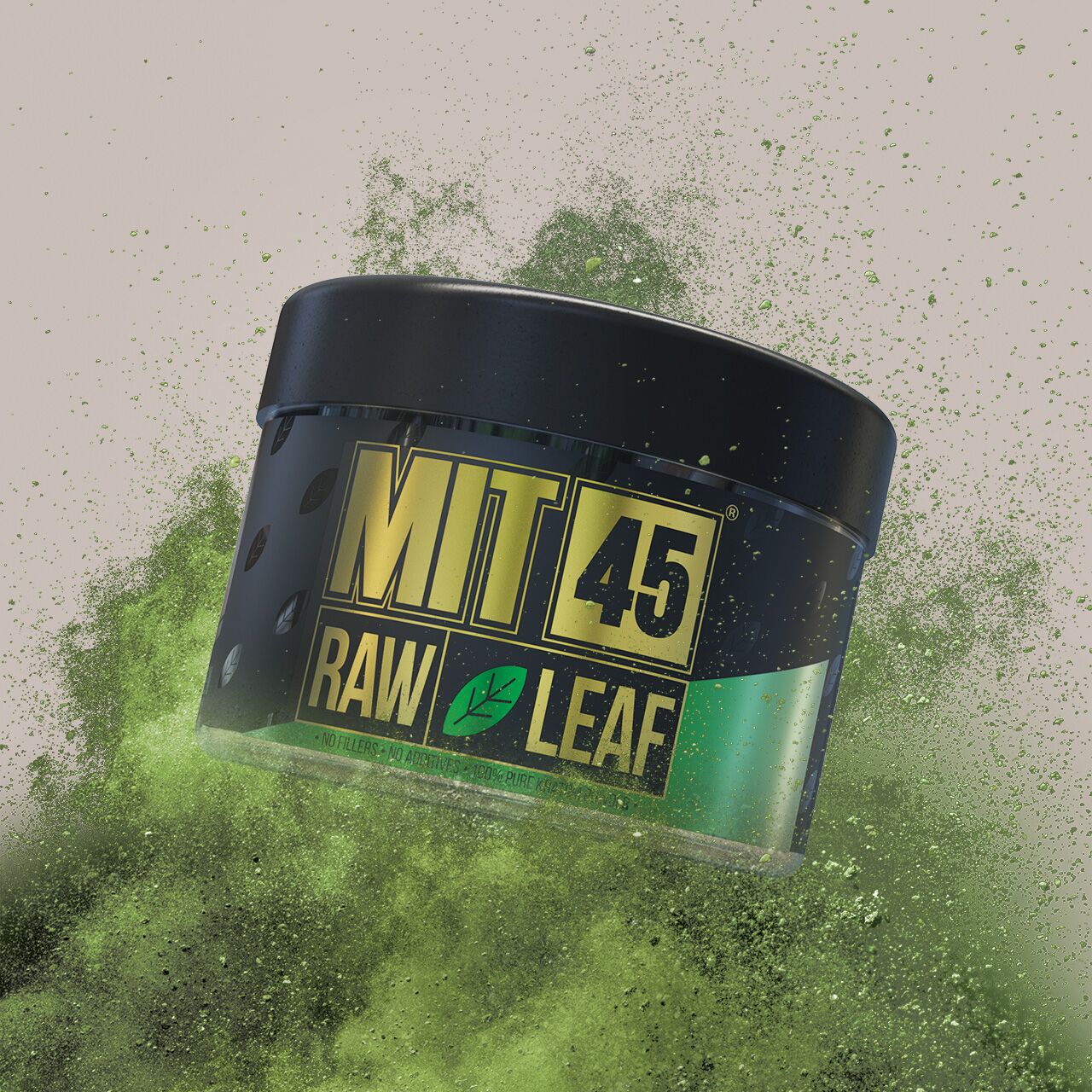 MIT 45 Raw Green Leaf Kratom Powder | Image 3 | MIT 45 Raw Green Leaf Kratom Powder