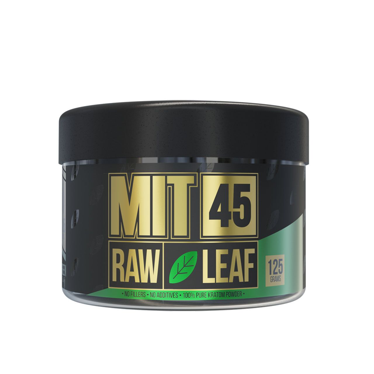 MIT 45 Raw Green Leaf Kratom Powder | Image 1 | MIT 45 Raw Green Leaf Kratom Powder