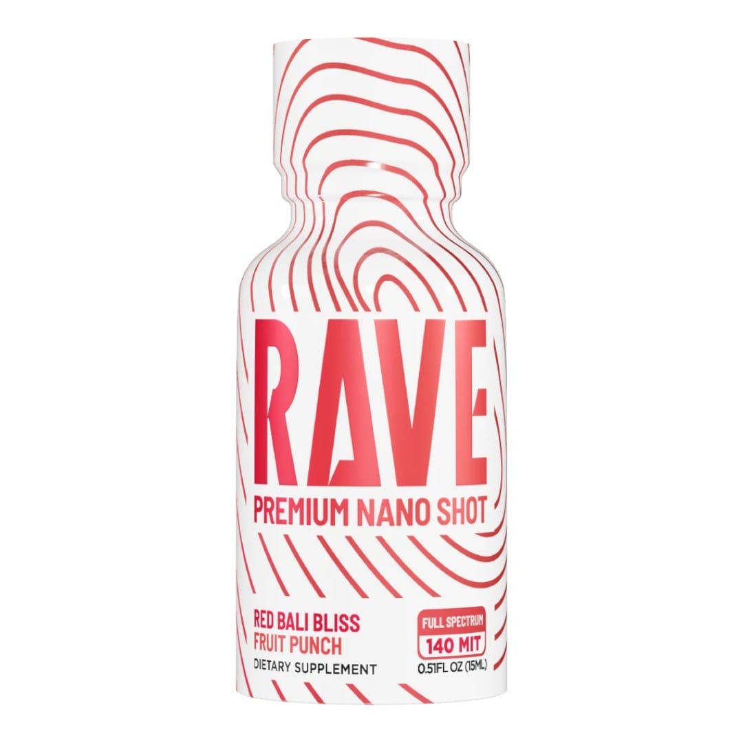 Rave Red Bali Bliss Kratom Shot 140mg 15mL | Image 1 | Rave Red Bali Bliss Kratom Shot 140mg 15mL