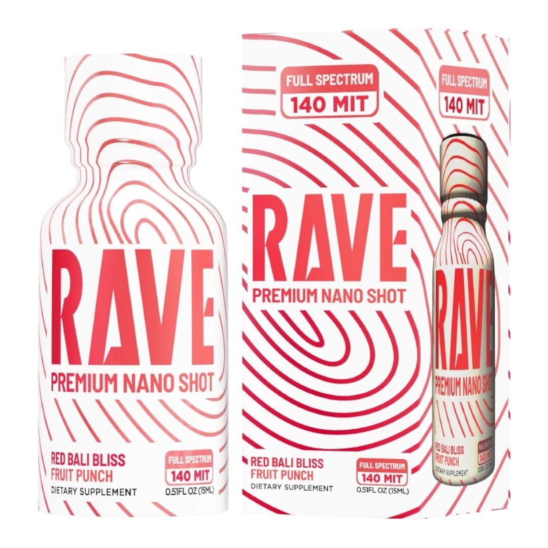 Rave Red Bali Bliss Kratom Shot 140mg 15mL | Image 3 | Rave Red Bali Bliss Kratom Shot 140mg 15mL