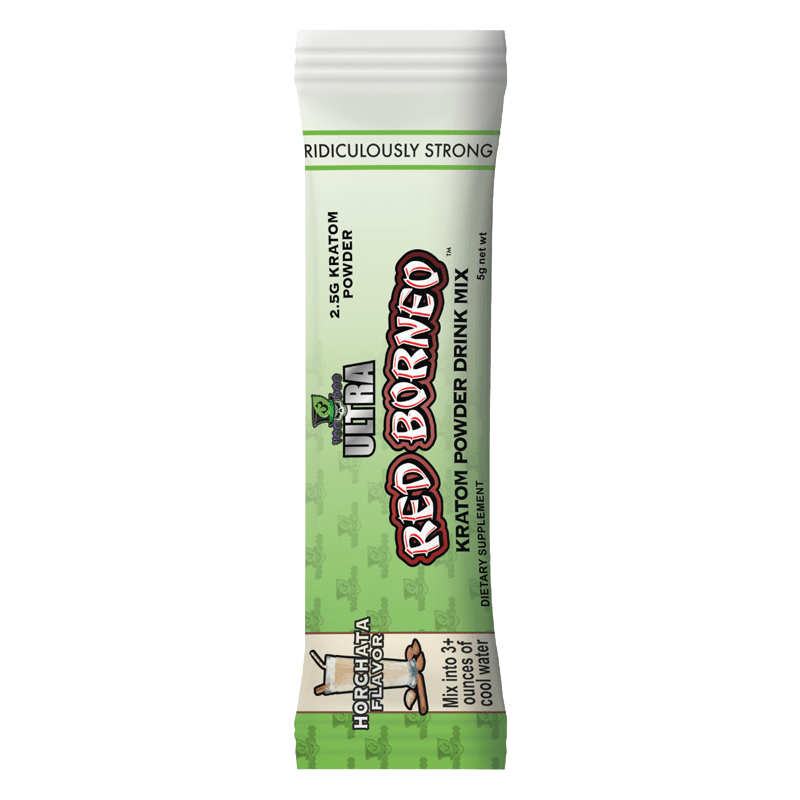 VooDoo3 Ultra Red Borneo Kratom Powder Drink Mix-Horchata Flavor 1 packet (BUY 1 GET 2) | Image 1 | VooDoo3 Ultra Red Borneo Kratom Powder Drink Mix-Horchata Flavor 1 packet (BUY 1 GET 2)