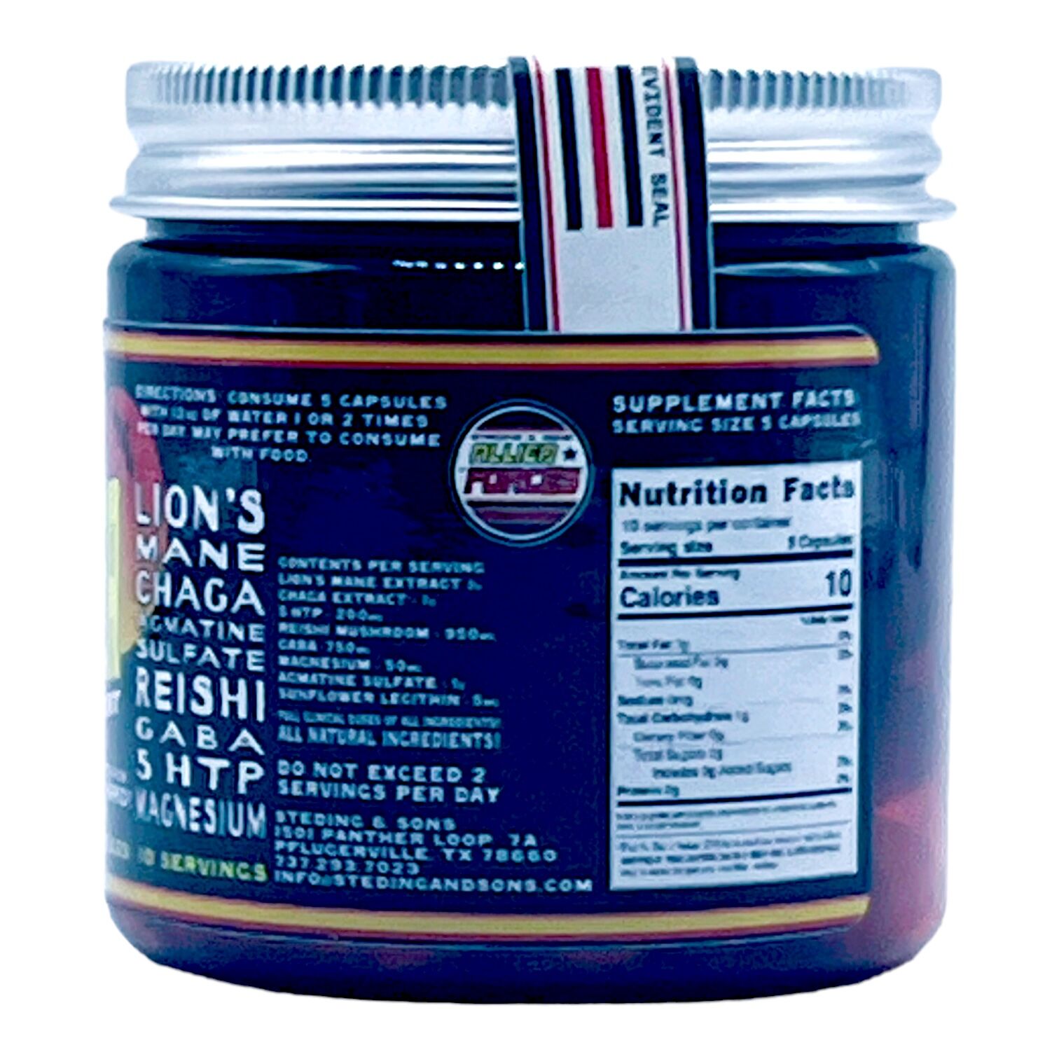 Steding & Sons 1836 Kratom Allied Forces Jumpkicker | Image 3 | Steding & Sons 1836 Kratom Allied Forces Jumpkicker