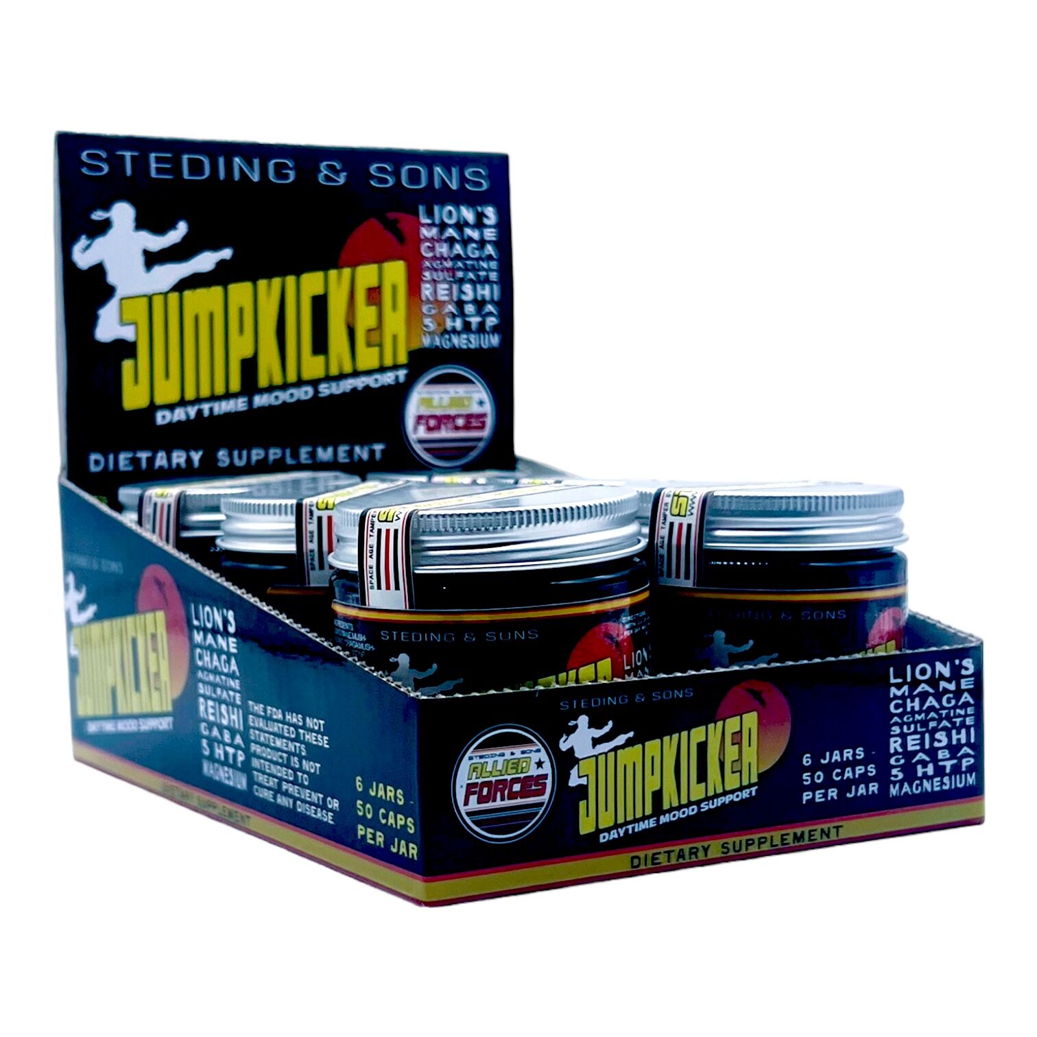 Steding & Sons 1836 Kratom Allied Forces Jumpkicker | Image 7 | Steding & Sons 1836 Kratom Allied Forces Jumpkicker