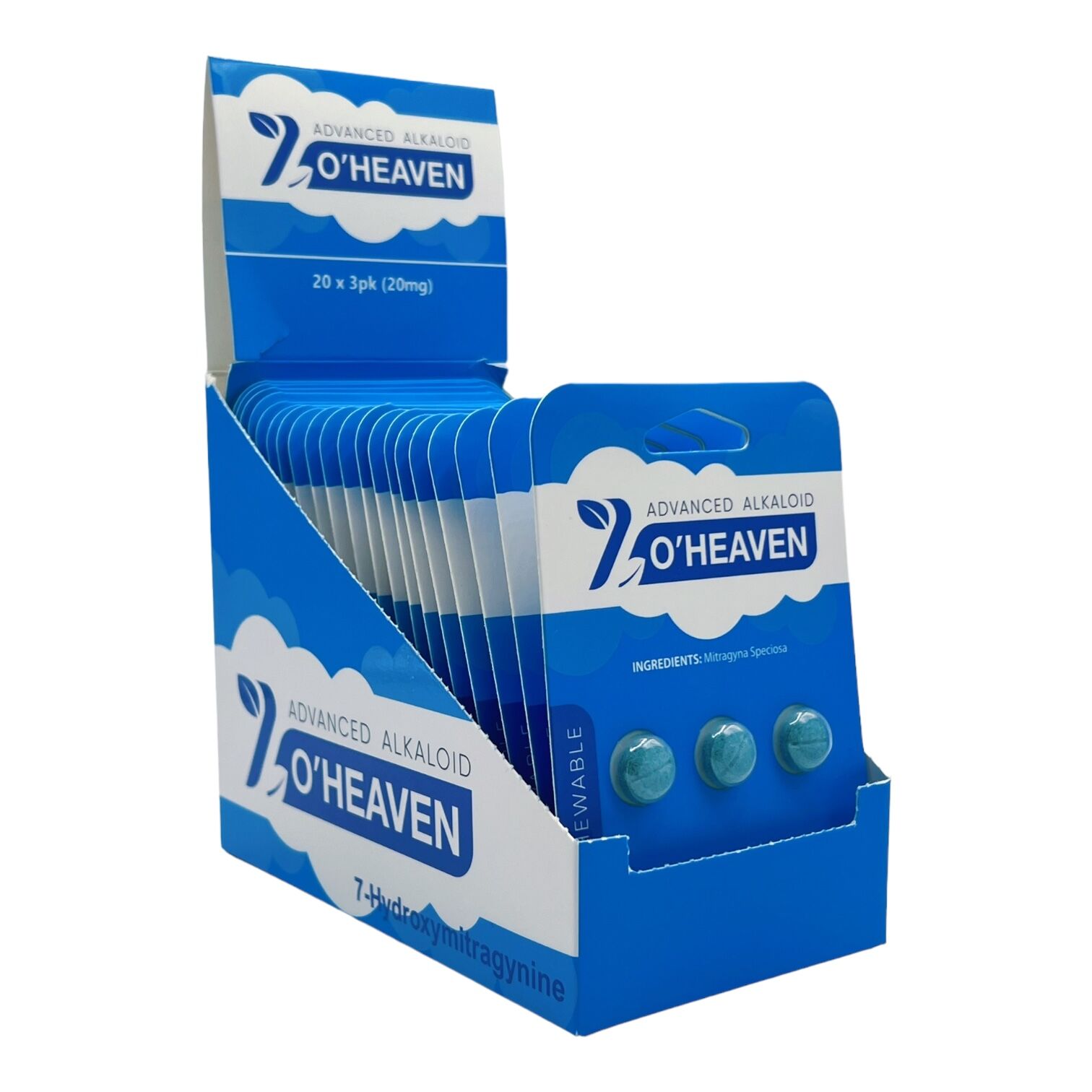 7 O'Heaven Kratom Tablets 20mg | Image 4 | 7 O’Heaven Kratom Tablets 20mg