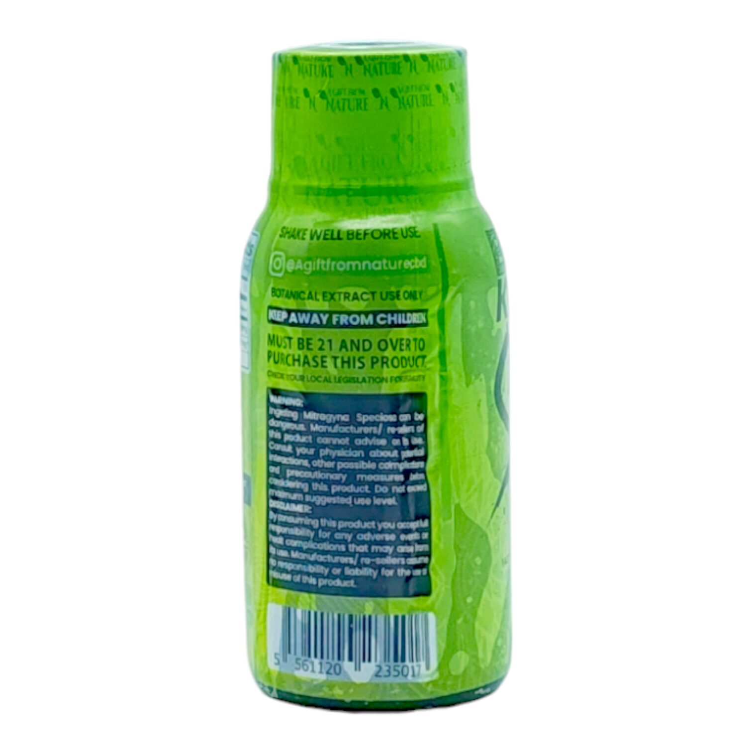 Bare Kratom Guanabana Shot, 330mg, 30mL | Image 3 | Bare Kratom Guanabana Shot, 330mg, 30mL