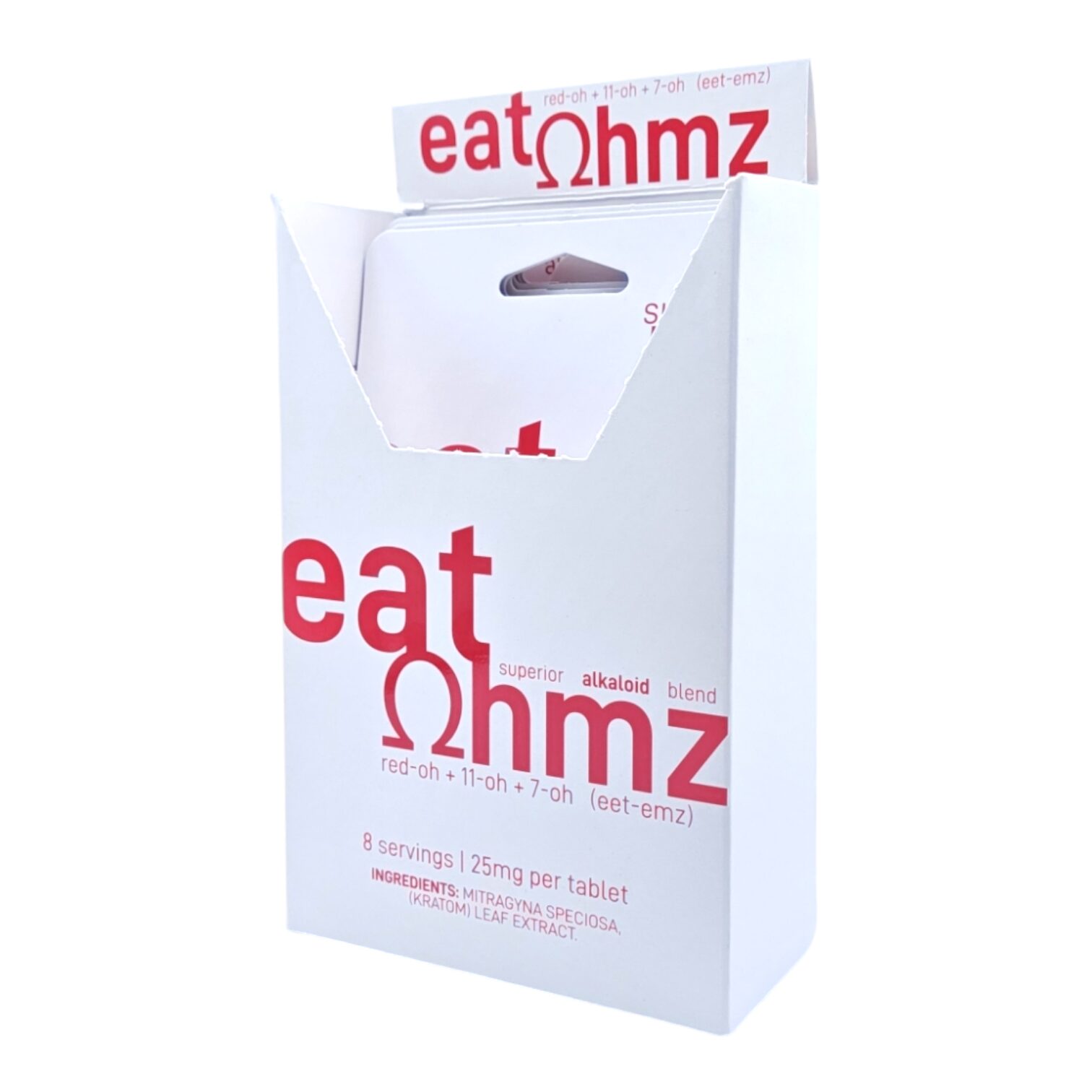 Eat OHMZ Blend Red-OH+11-OH+7-OH Tablets 25mg 4ct | Image 4 | Eat OHMZ Blend Red-OH+11-OH+7-OH Tablets 25mg 4ct