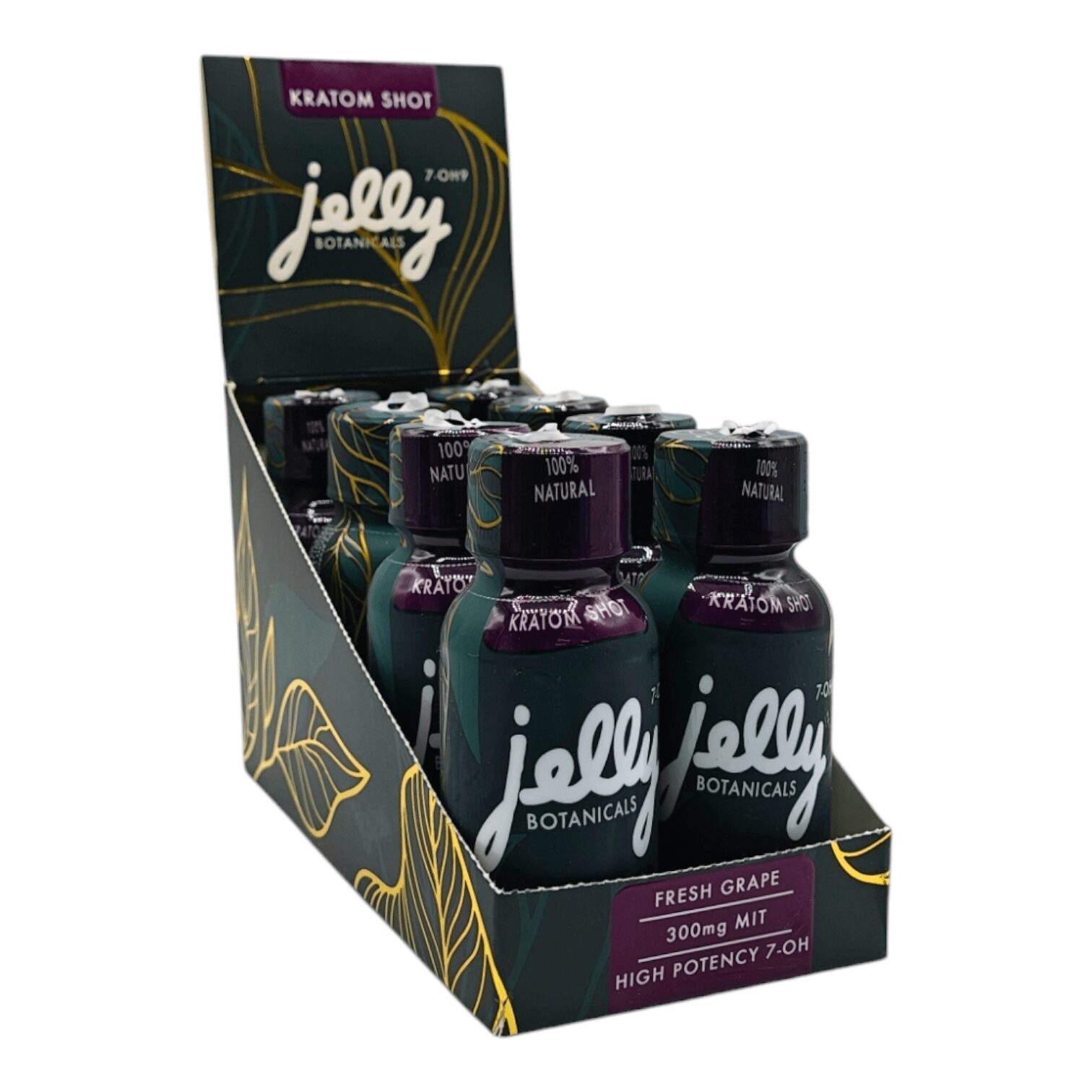 Jelly Botanicals 7-OH9 Kratom Shot 300mg MIT 60mL | Image 6 | Jelly Botanicals 7-OH9 Kratom Shot 300mg MIT 60mL
