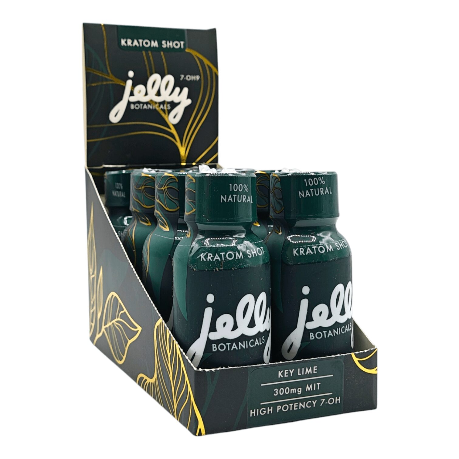 Jelly Botanicals 7-OH9 Kratom Shot 300mg MIT 60mL | Image 4 | Jelly Botanicals 7-OH9 Kratom Shot 300mg MIT 60mL