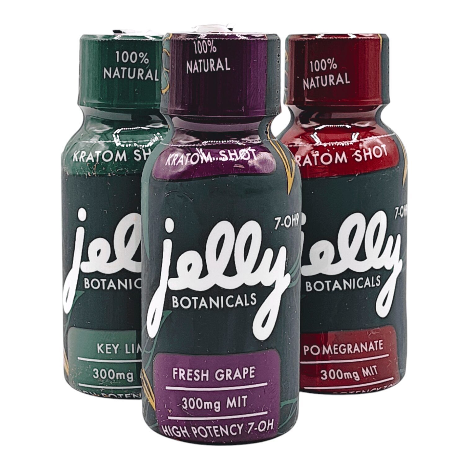 Jelly Botanicals 7-OH9 Kratom Shot 300mg MIT 60mL | Image 1 | Jelly Botanicals 7-OH9 Kratom Shot 300mg MIT 60mL