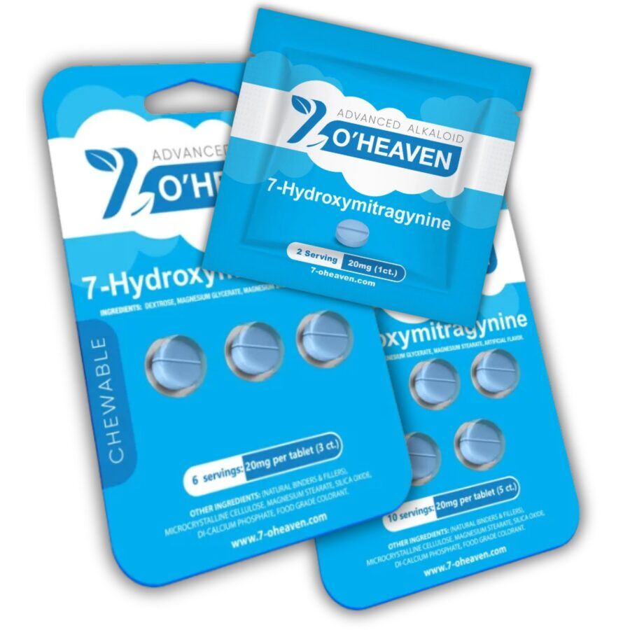 7 O'Heaven Kratom Tablets 20mg | Image 1 | 7 O’Heaven Kratom Tablets 20mg