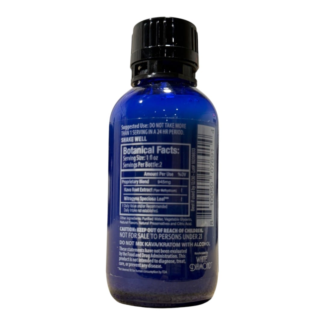 White Diamond Kava Kratom Extract Shot 59mL | Image 2 | White Diamond Kava Kratom Extract Shot 59mL