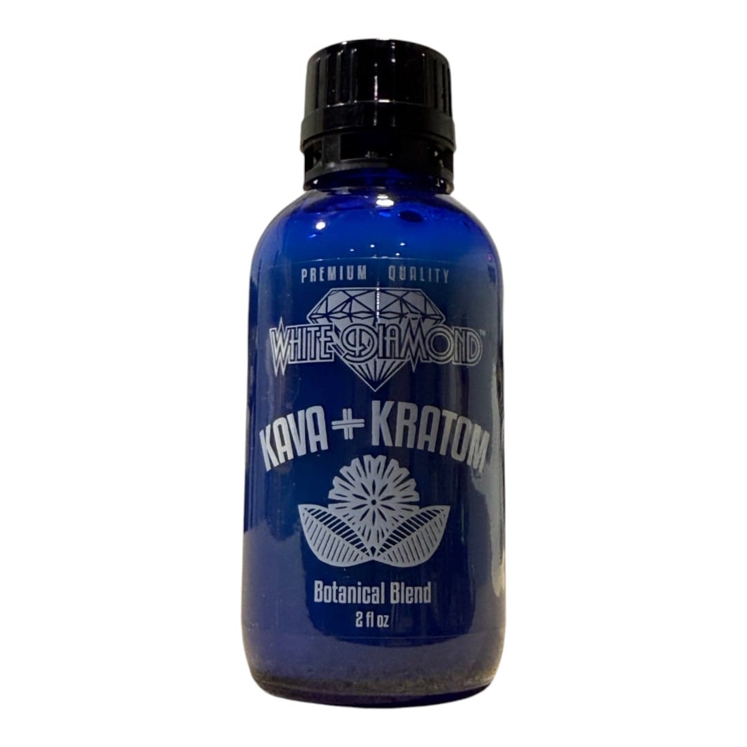 White Diamond Kava Kratom Extract Shot 59mL | Image 1 | White Diamond Kava Kratom Extract Shot 59mL