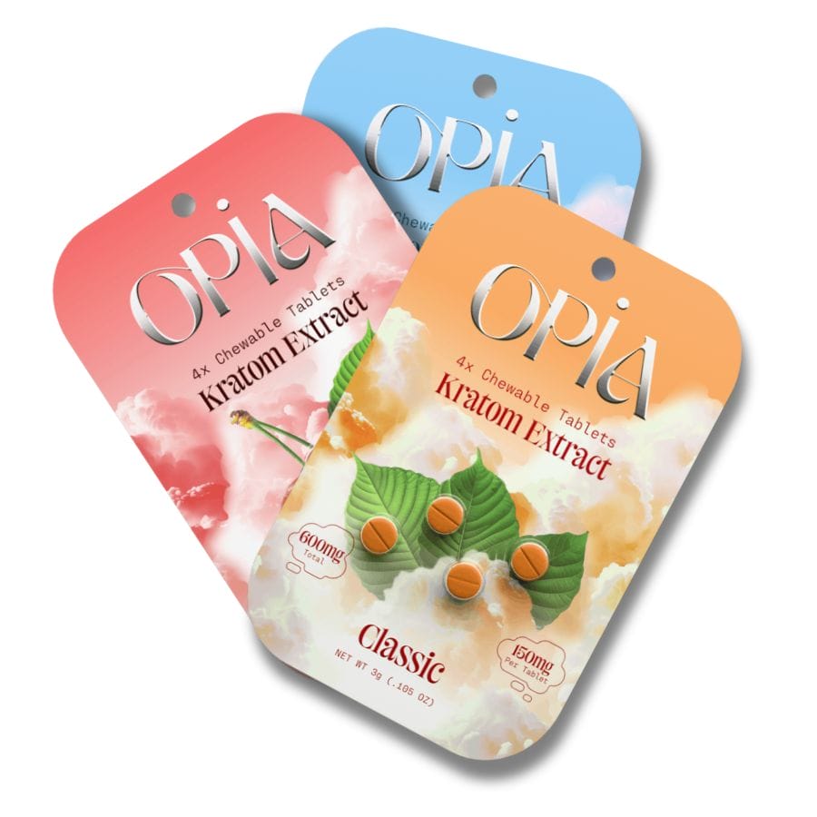 OPiA Kratom Extract Tablets 150mg x 4ct | Image 1 | OPiA Kratom Extract Tablets 150mg x 4ct