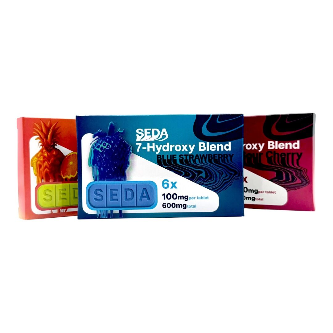 Seda 7-OH Chewable Flavored Tablets 50mg x 5ct | Image 5 | Seda 7-OH Chewable Flavored Tablets 50mg x 5ct