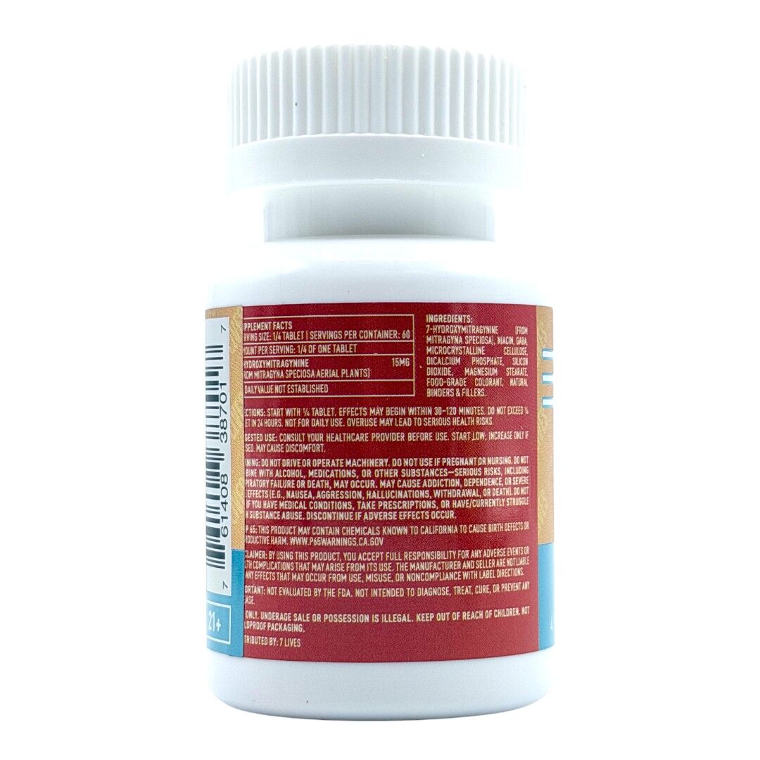 7 Lives 7OH Tablets 60mg x 15ct | Image 7 | 7 Lives 7OH Tablets 60mg x 15ct