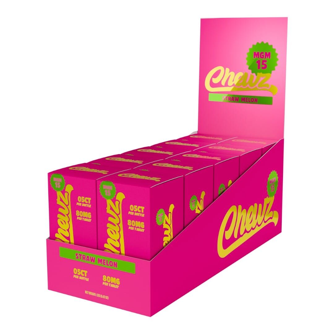 Chewz MGM-15 Flavored Tablets 80mg x 5ct | Image 3 | Chewz MGM-15 Flavored Tablets 80mg x 5ct