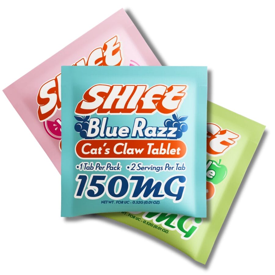 Shift Cat's Claw Flavored Tablets 150mg | Image 1 | Shift Cat’s Claw Flavored Tablets 150mg
