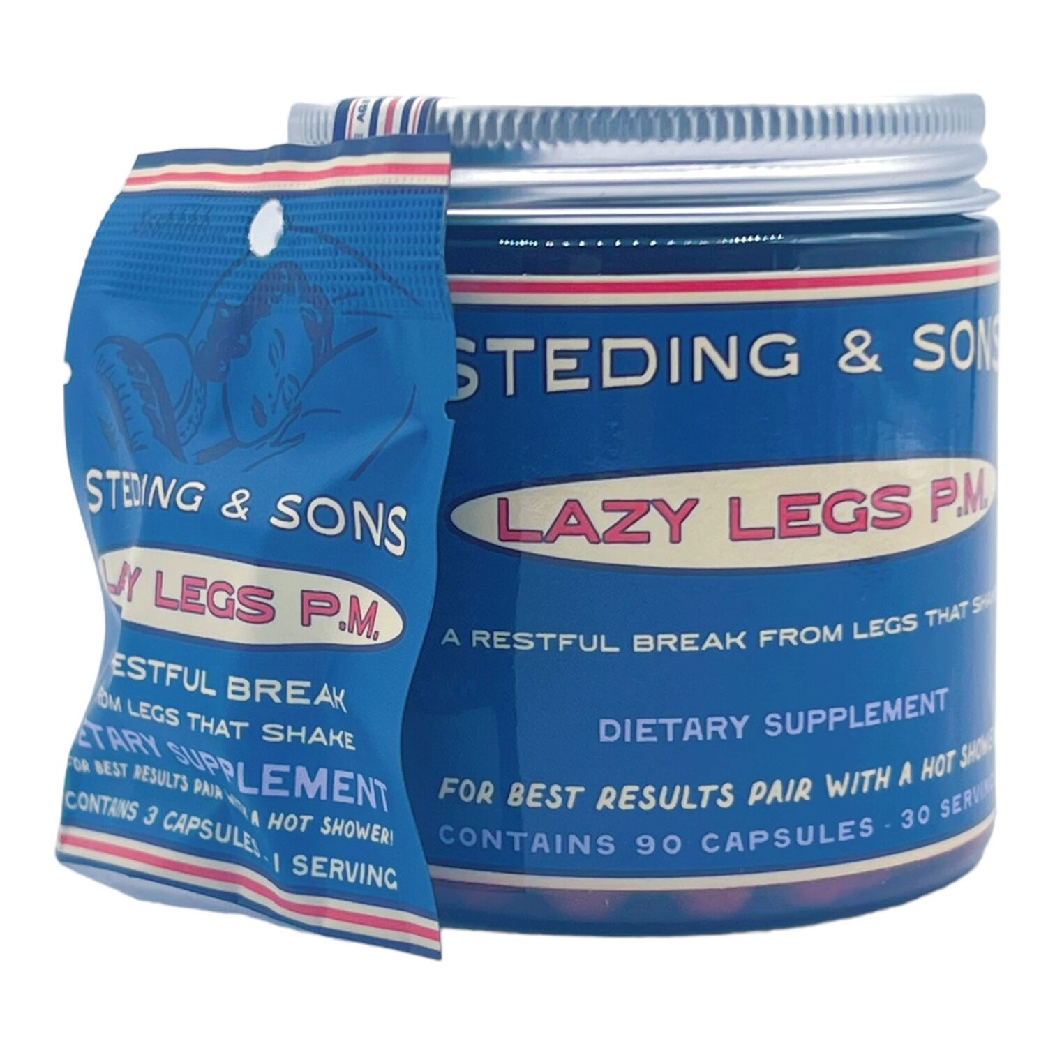 Steding & Sons Allied Forces Capsules Lazy Legs PM | Image 1 | Steding & Sons Allied Forces Capsules Lazy Legs PM