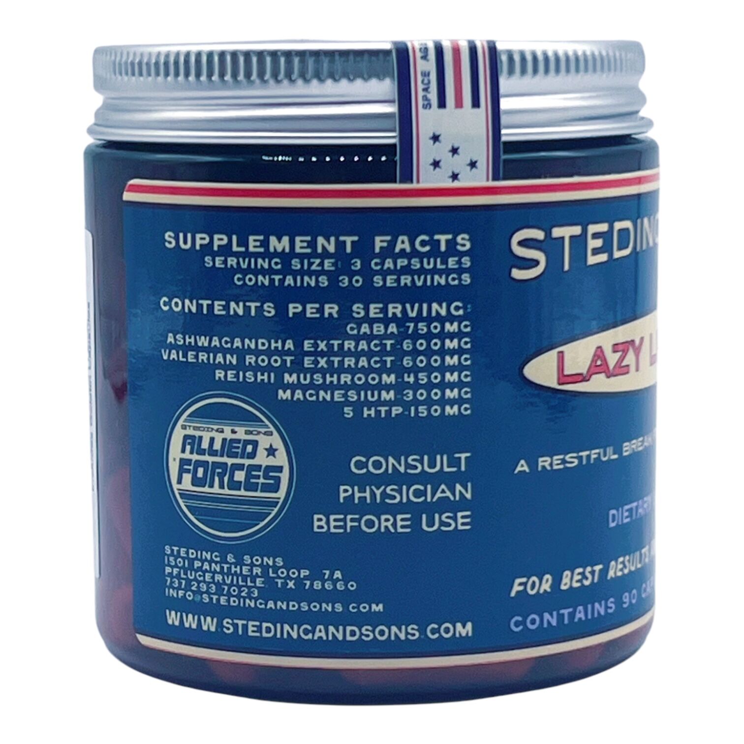 Steding & Sons Allied Forces Capsules Lazy Legs PM | Image 6 | Steding & Sons Allied Forces Capsules Lazy Legs PM