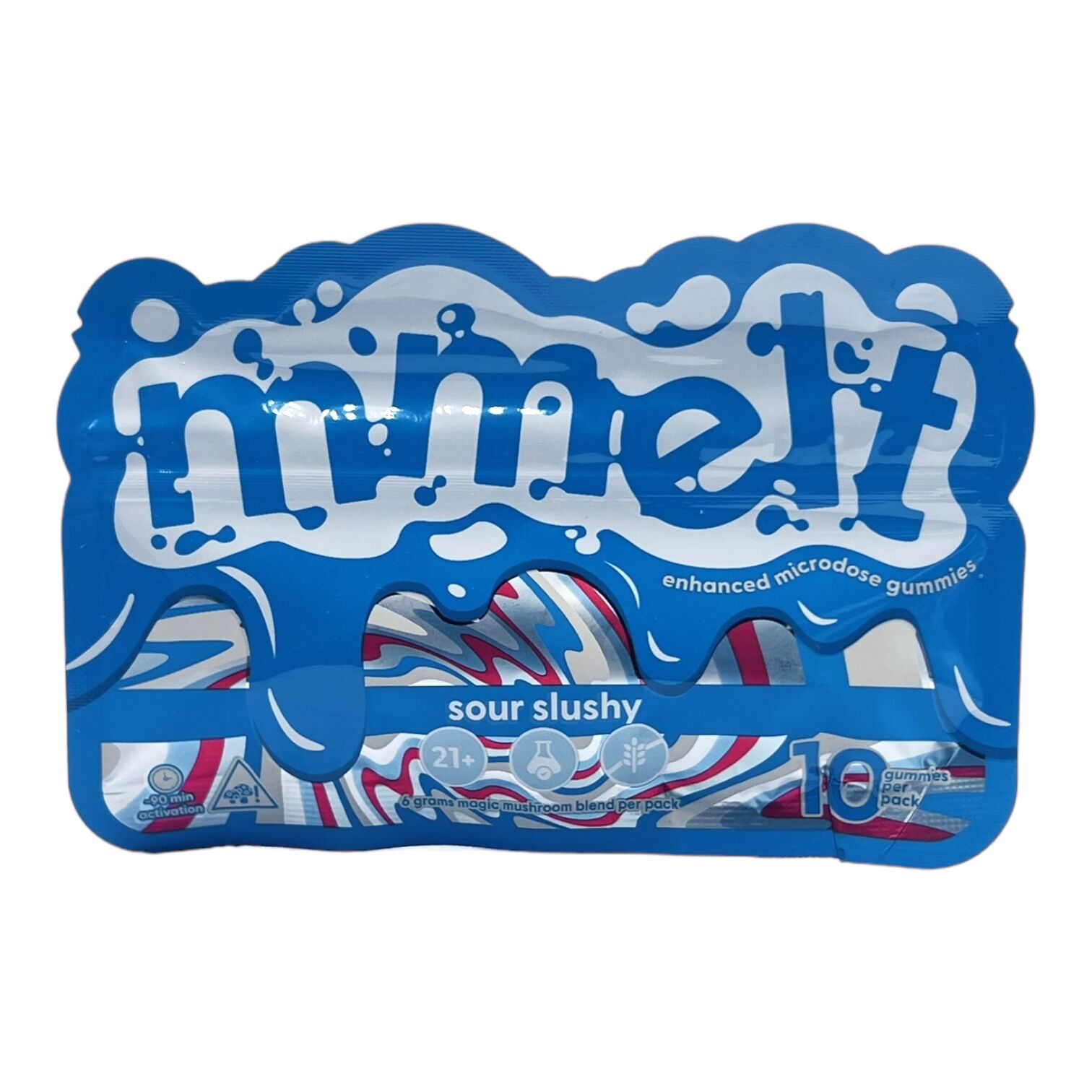 mmelt Sour Slushy Microdose Gummies | Image 1 | mmelt Sour Slushy Microdose Gummies