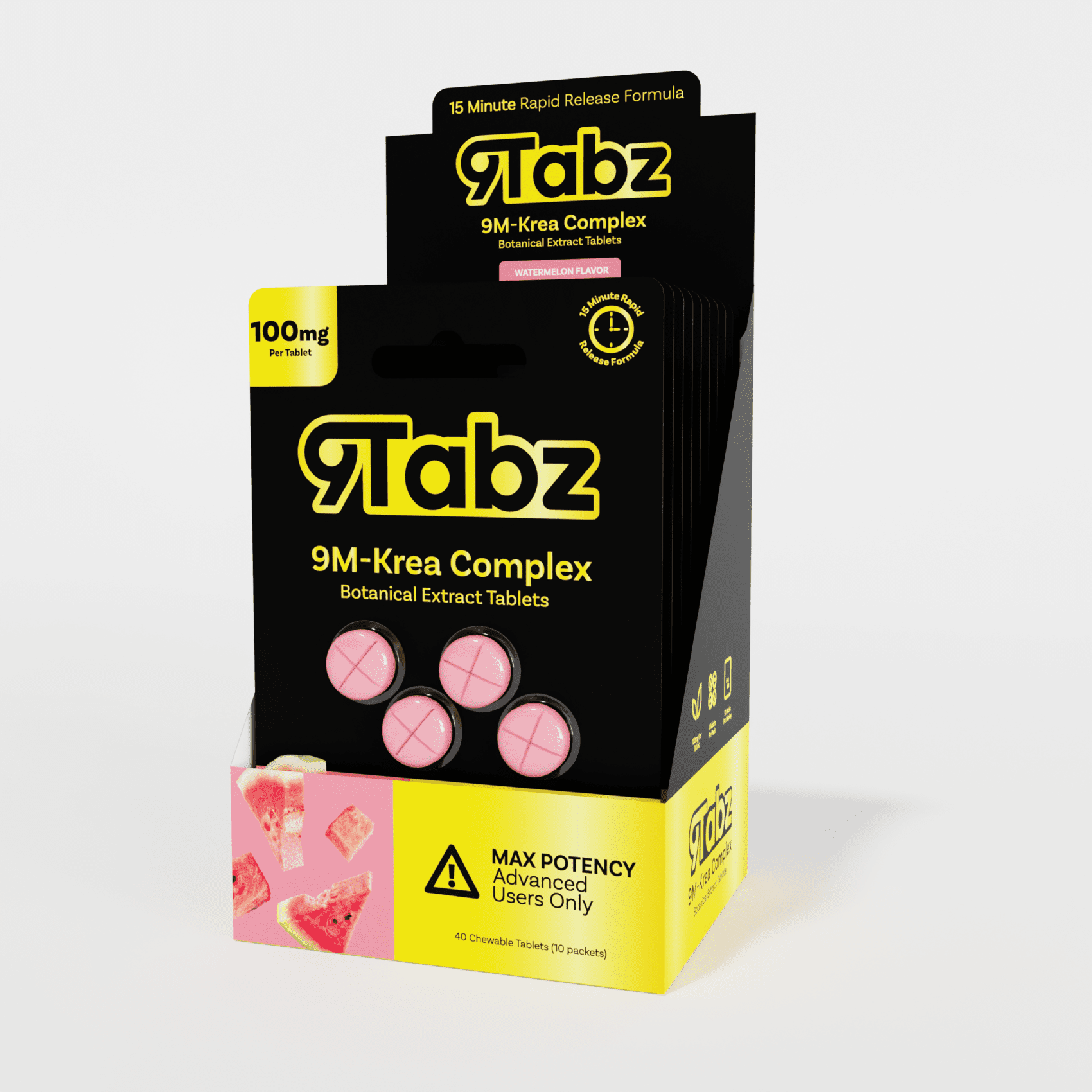 9 Tabz - 9M Area Complex Tablets, 100mg x 4ct | Image 9 | 9 Tabz – 9M Area Complex Tablets, 100mg x 4ct