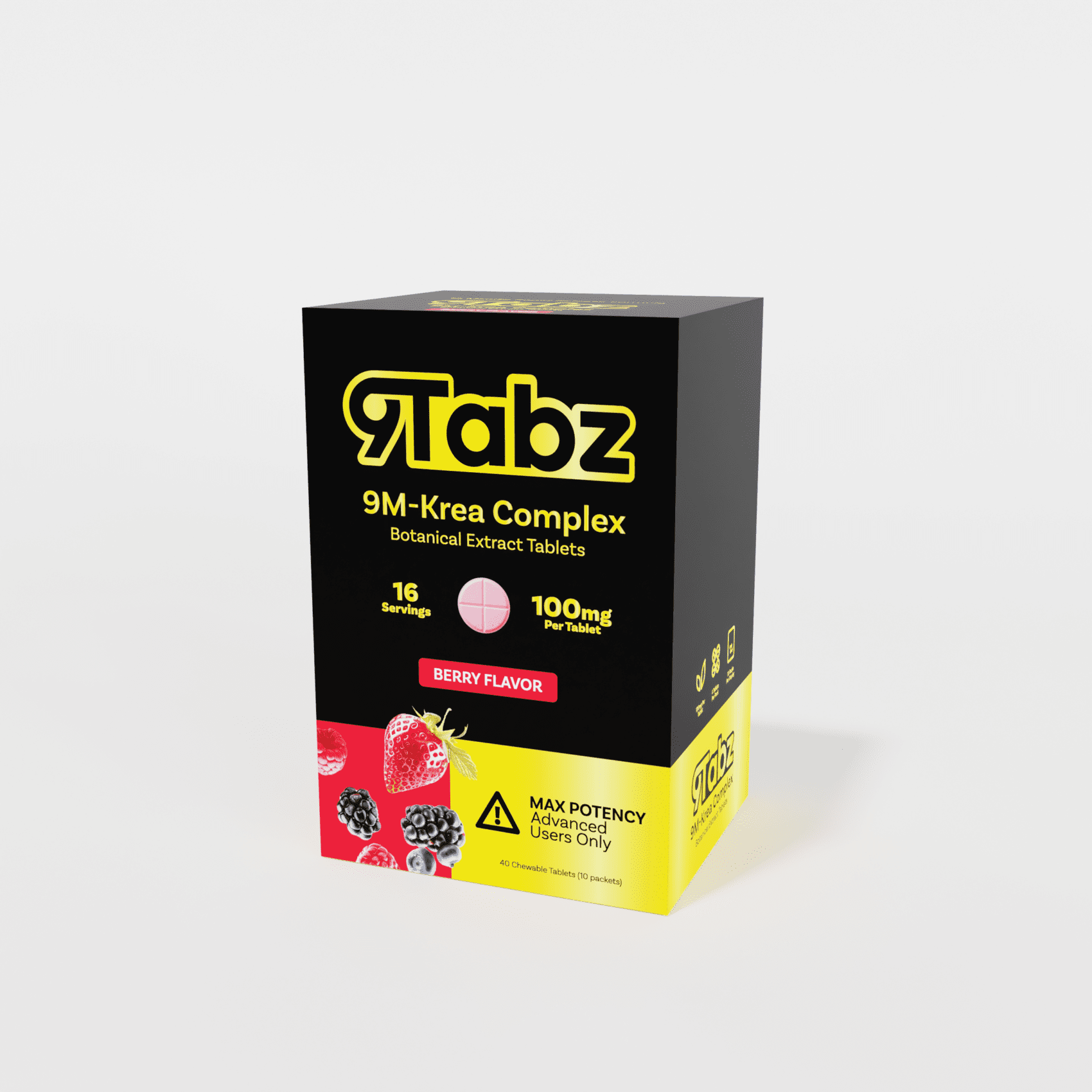 9 Tabz - 9M Area Complex Tablets, 100mg x 4ct | Image 12 | 9 Tabz – 9M Area Complex Tablets, 100mg x 4ct