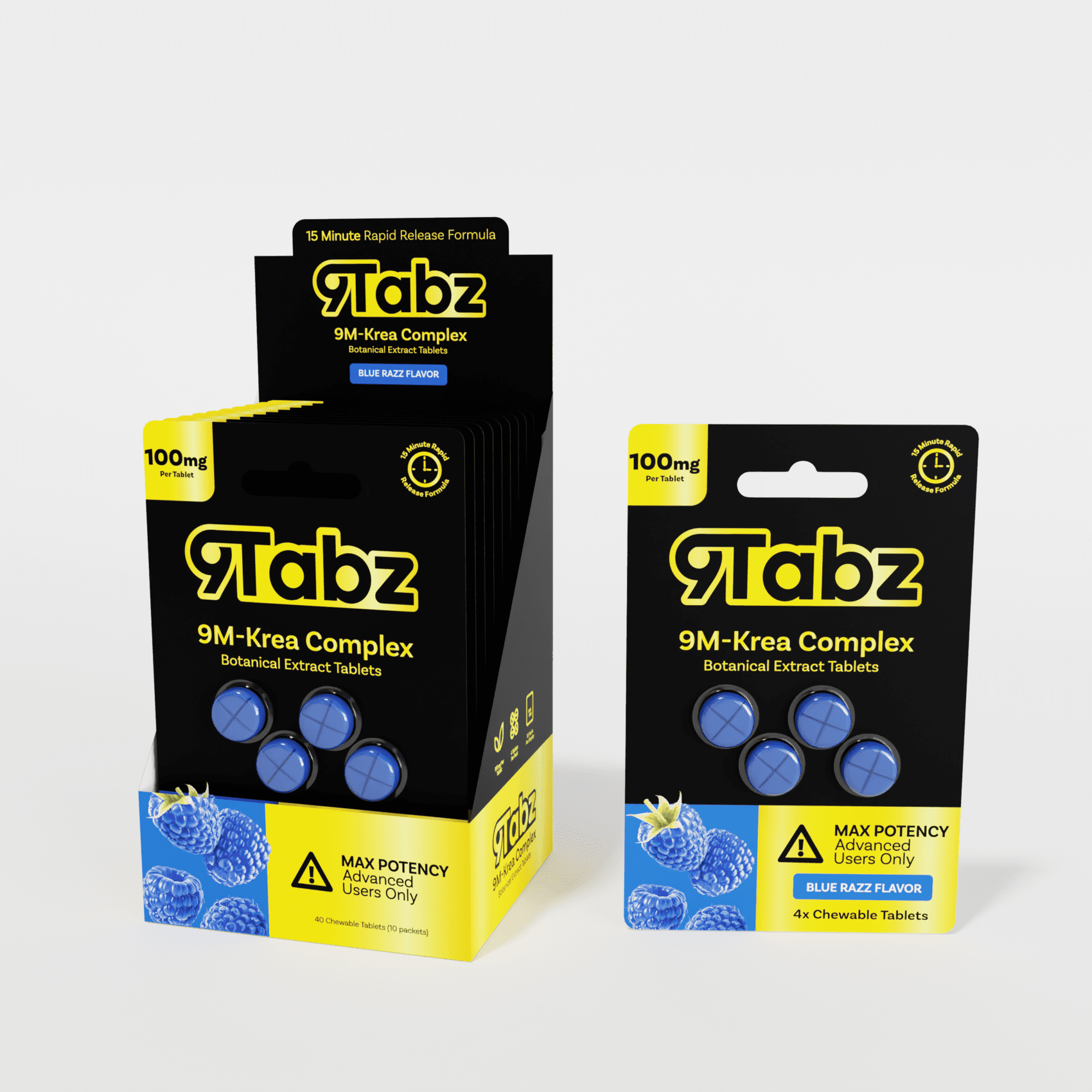 9 Tabz - 9M Area Complex Tablets, 100mg x 4ct | Image 4 | 9 Tabz – 9M Area Complex Tablets, 100mg x 4ct