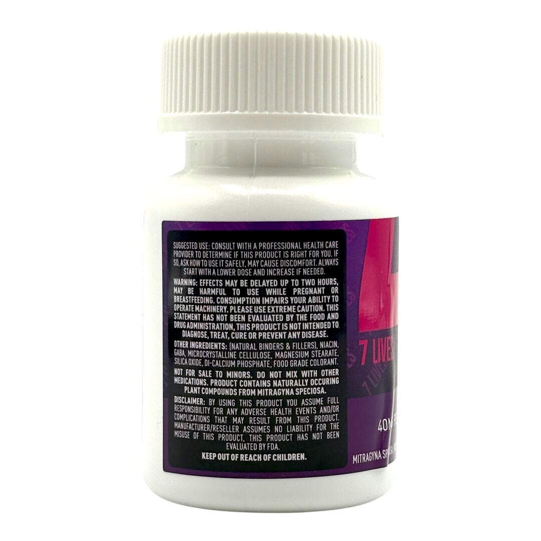 7Lives 7-Oh Tablets 20ct 40mg | Image 9 | 7Lives 7-Oh Tablets 20ct 40mg