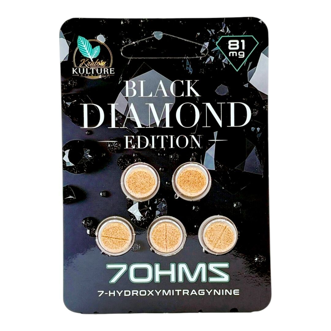 Kratom Kulture 7-OH Black Diamond 81mg