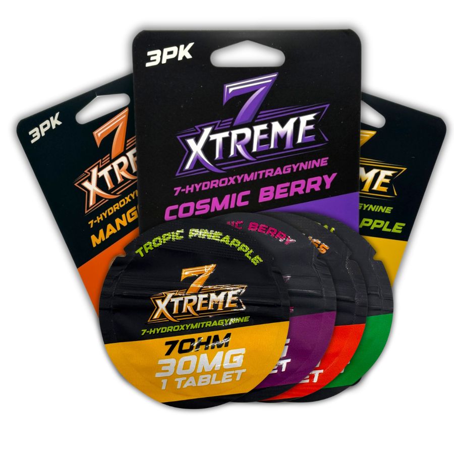 7 Xtreme 7-OH 30mg Flavored Tablets | Image 1 | 7 Xtreme 7-OH 30mg Flavored Tablets