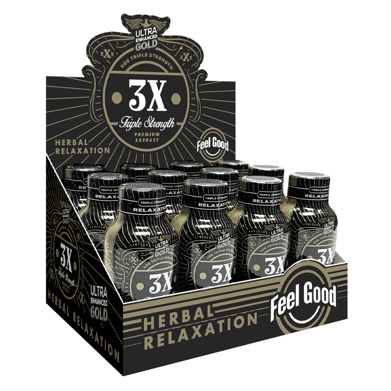 Ultra Enhanced Gold 3X Triple Strength Kratom Shot 57mL | Image 6 | Ultra Enhanced Gold 3X Triple Strength Kratom Shot 57mL