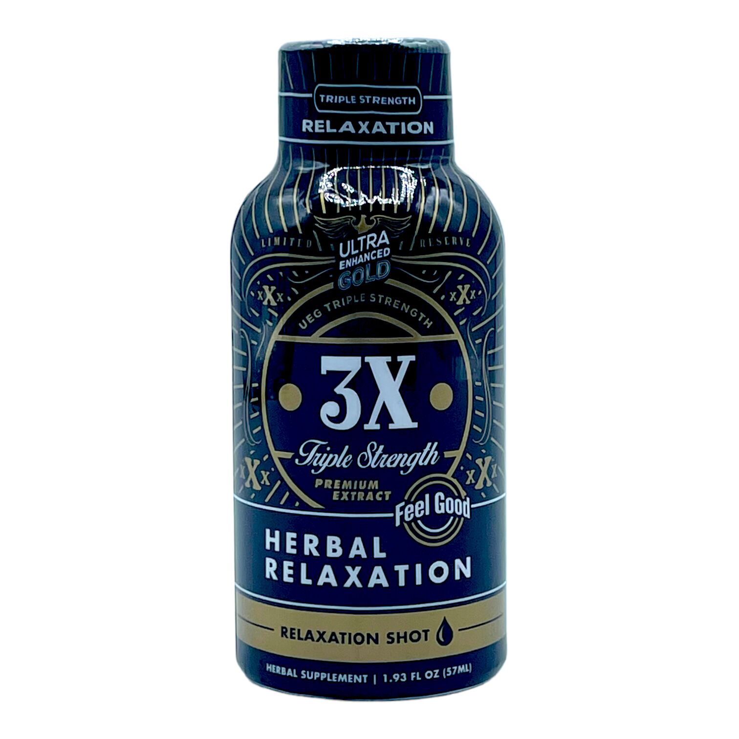 Ultra Enhanced Gold 3X Triple Strength Kratom Shot 57mL | Image 2 | Ultra Enhanced Gold 3X Triple Strength Kratom Shot 57mL