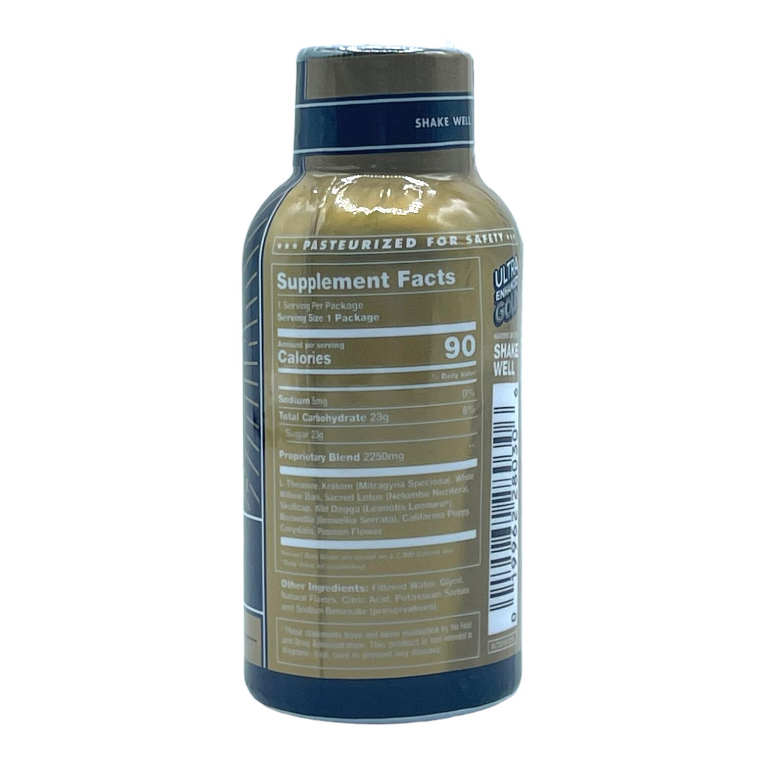 Ultra Enhanced Gold 3X Triple Strength Kratom Shot 57mL | Image 4 | Ultra Enhanced Gold 3X Triple Strength Kratom Shot 57mL