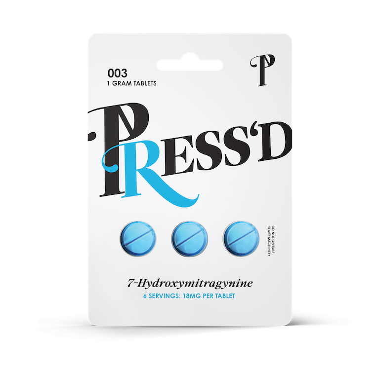 Press'd Kratom Tablets 7OH 18mg | Image 4 | Press’d Kratom Tablets 7OH 18mg