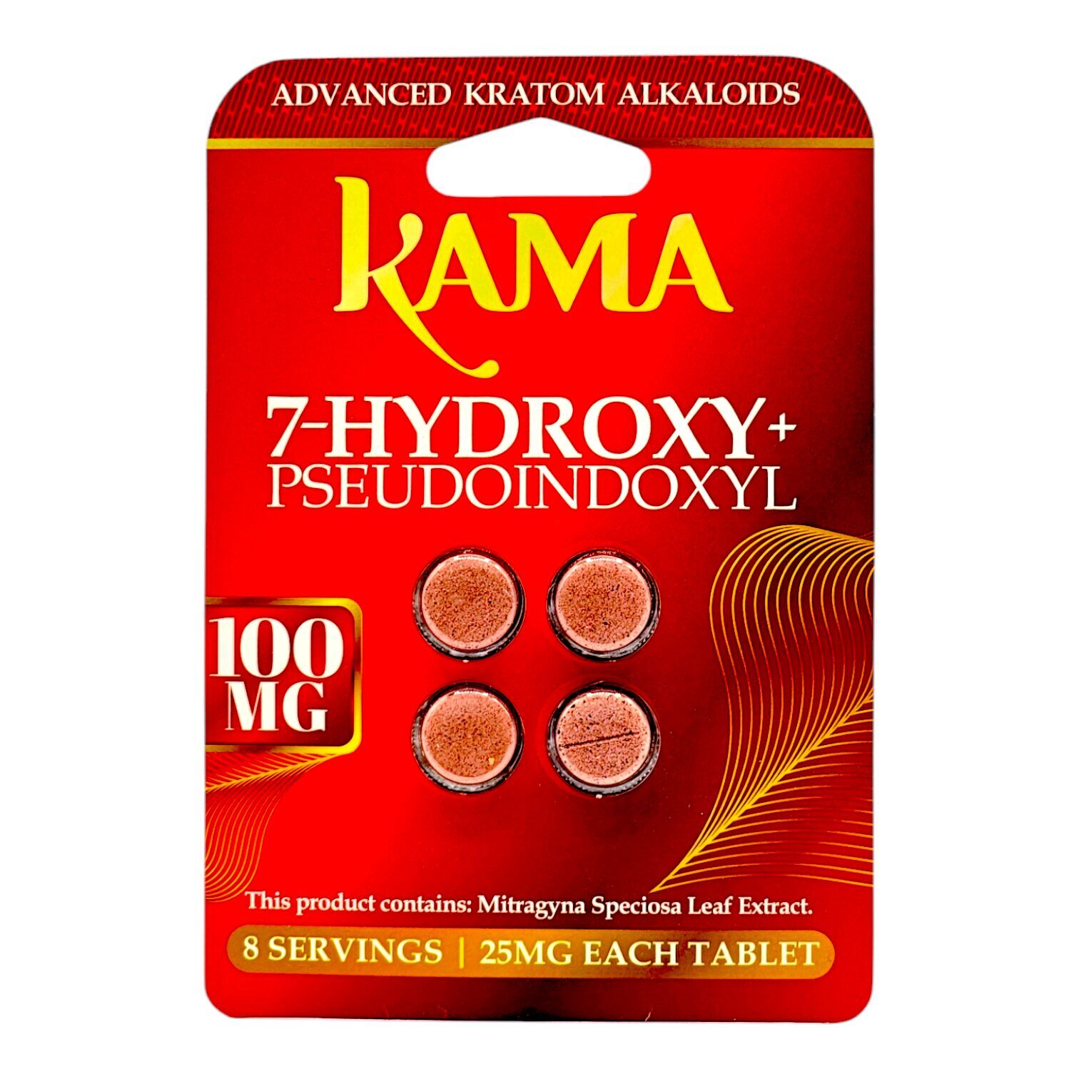 KAMA 7-OH and Pseudo 100mg 4ct | Image 2 | KAMA 7-OH and Pseudo 100mg 4ct