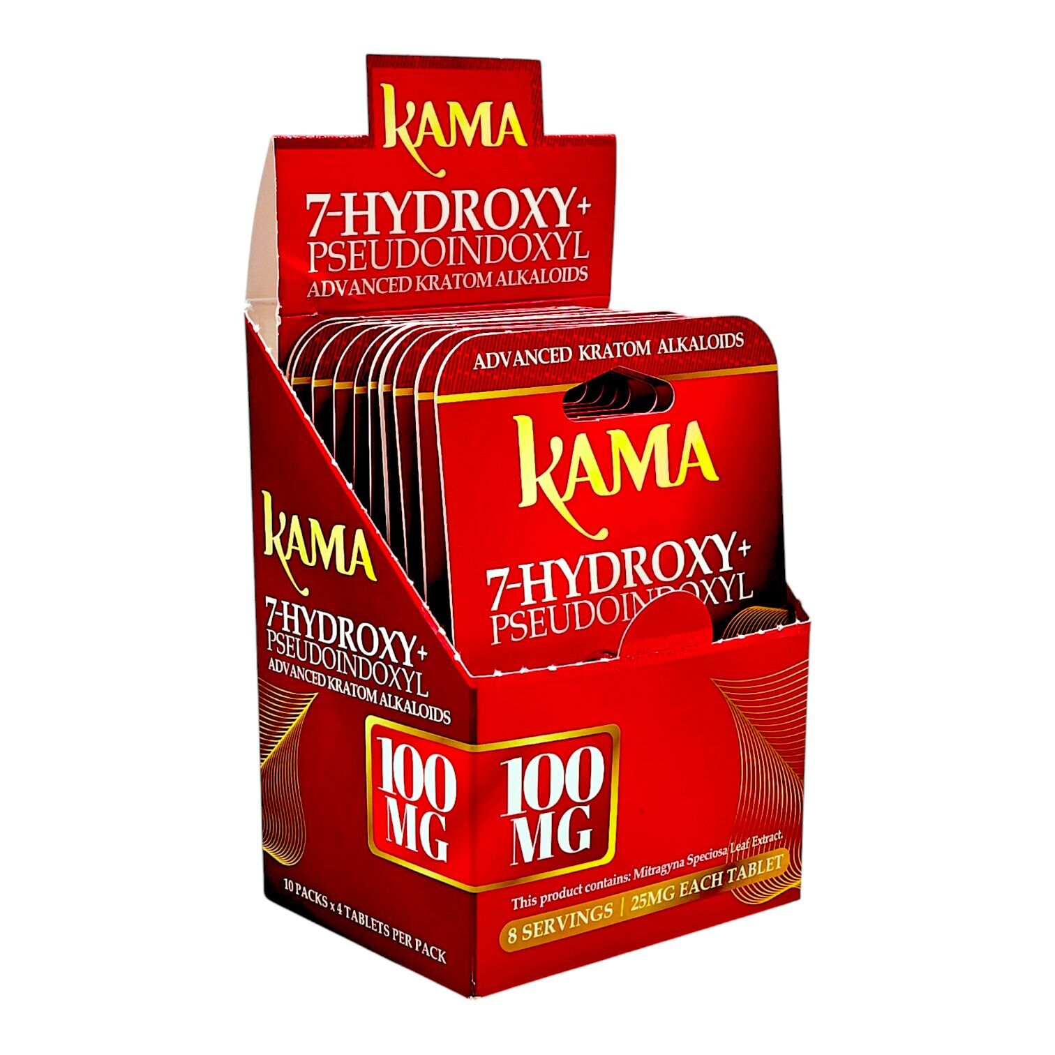 KAMA 7-OH and Pseudo 100mg 4ct | Image 3 | KAMA 7-OH and Pseudo 100mg 4ct