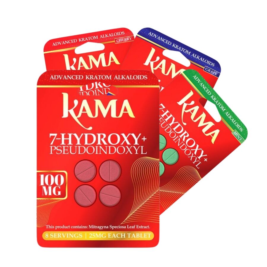 KAMA 7-OH and Pseudo 100mg 4ct | Image 1 | KAMA 7-OH and Pseudo 100mg 4ct