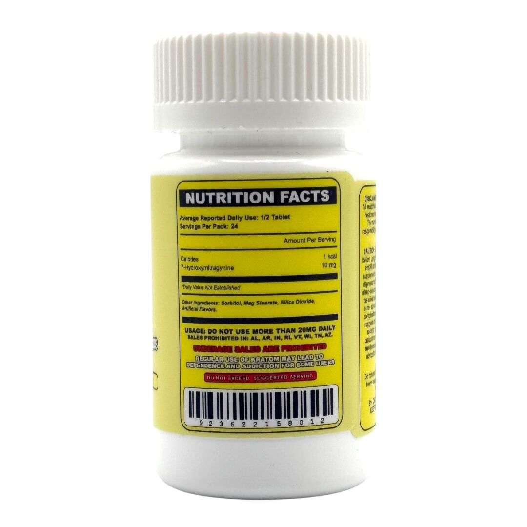 Raw Bison 7OH Tablets 20mg | Image 2 | Raw Bison 7OH Tablets 20mg