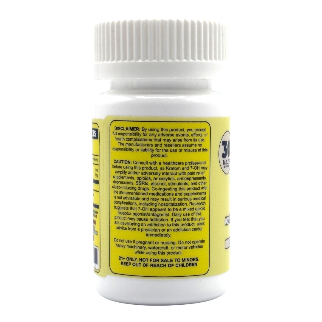 Raw Bison 7OH Tablets 20mg | Image 5 | Raw Bison 7OH Tablets 20mg