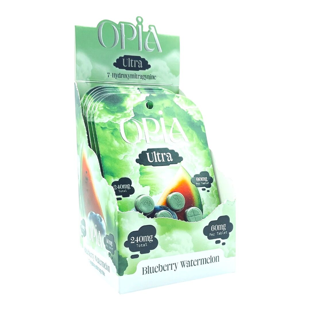 OPiA Ultra 7-OH Flavored Tablets 60mg x 4ct | Image 7 | OPiA Ultra 7-OH Flavored Tablets 60mg x 4ct