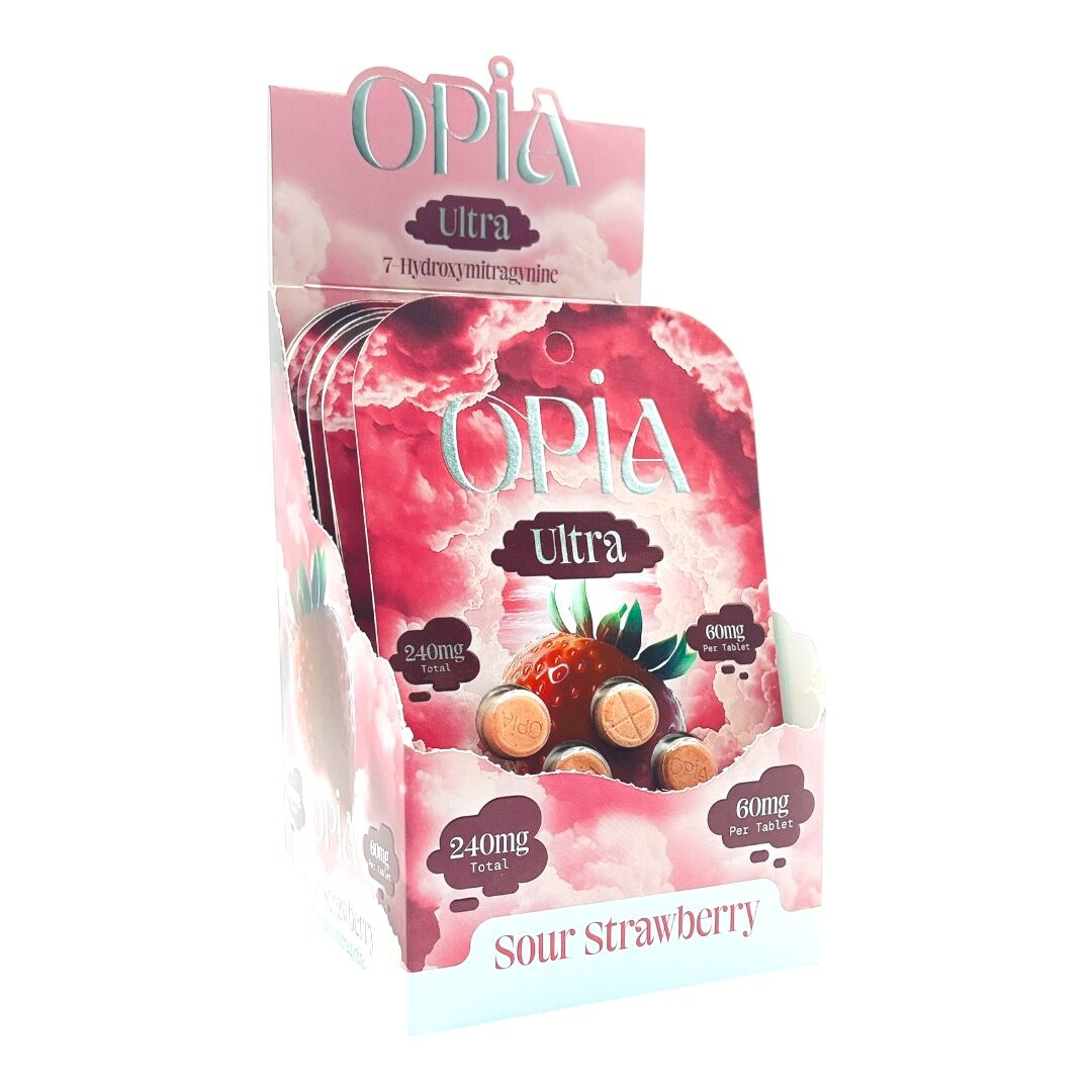 OPiA Ultra 7-OH Flavored Tablets 60mg x 4ct | Image 16 | OPiA Ultra 7-OH Flavored Tablets 60mg x 4ct