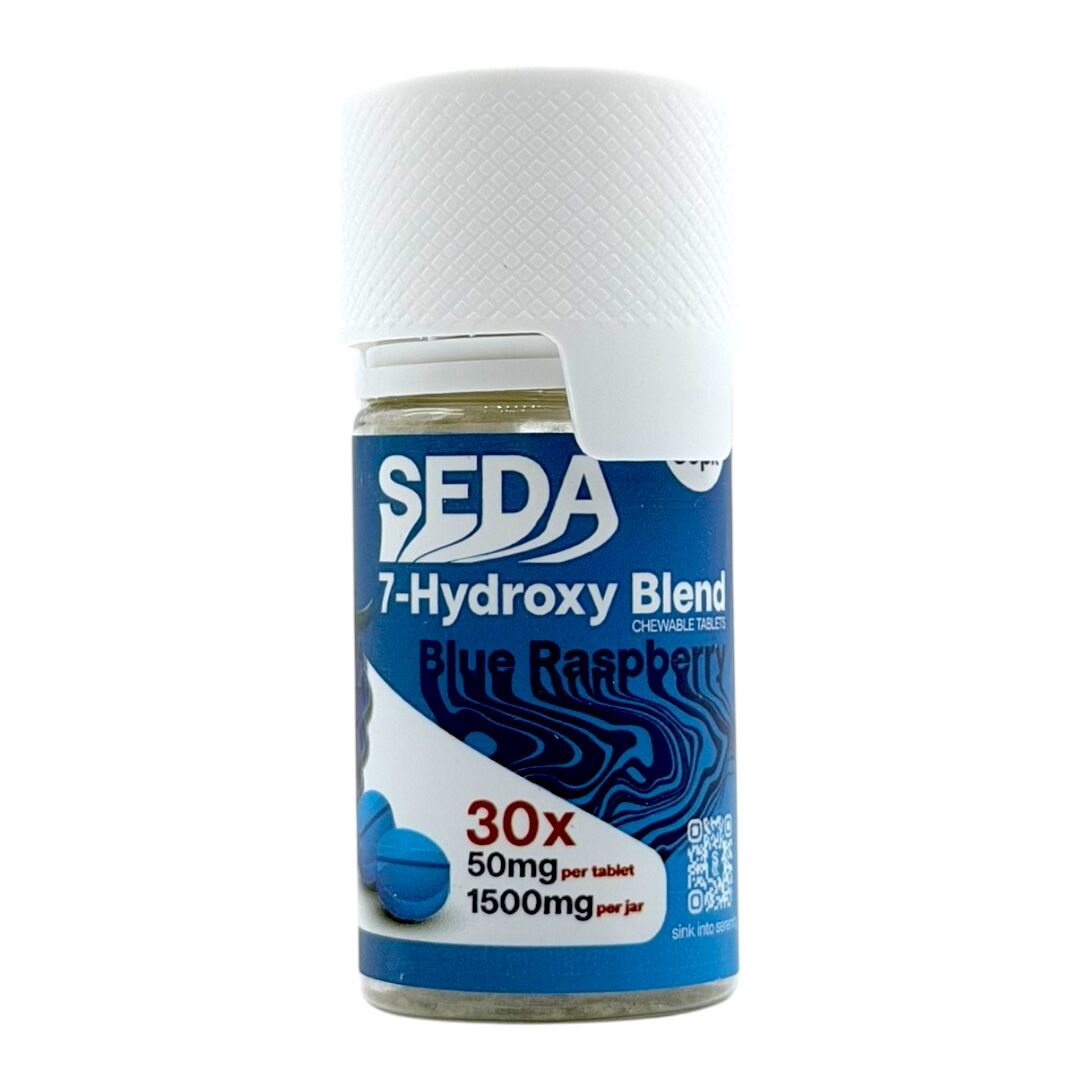 Seda 7-OH Chewable Flavored Tablets 50mg x 30ct | Image 2 | Seda 7-OH Chewable Flavored Tablets 50mg x 30ct