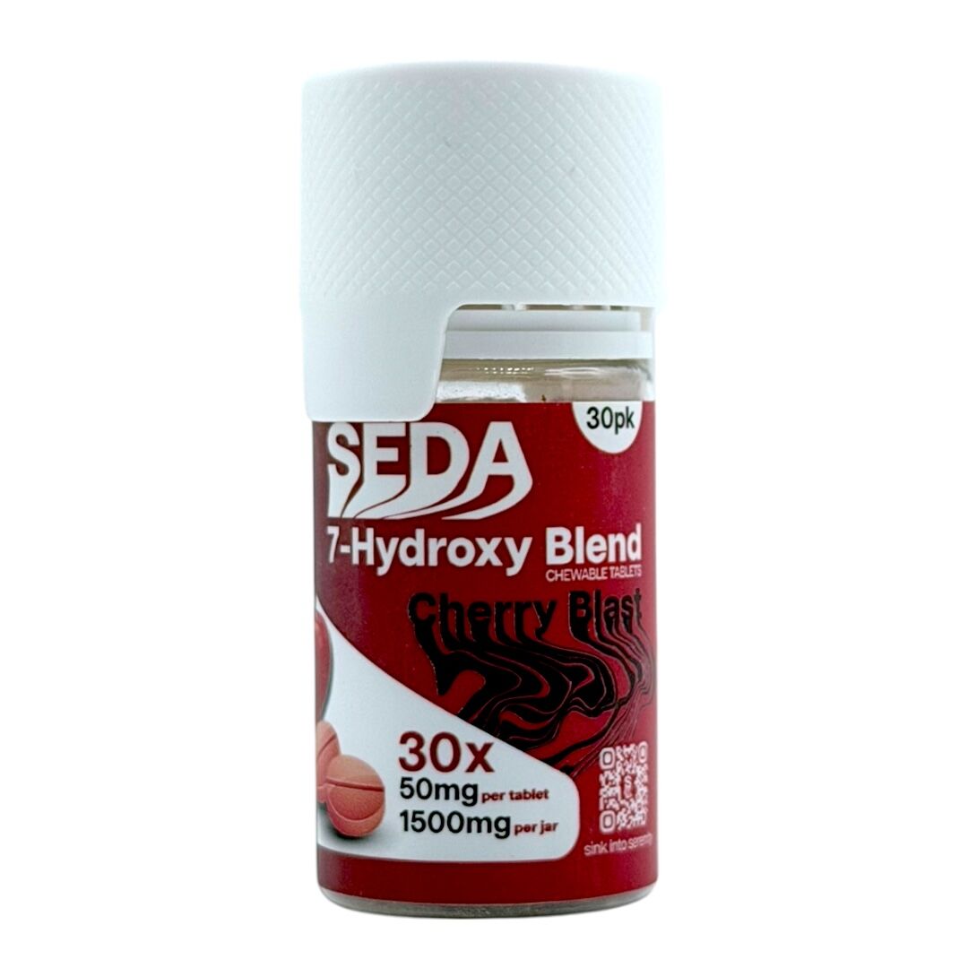 Seda 7-OH Chewable Flavored Tablets 50mg x 30ct | Image 11 | Seda 7-OH Chewable Flavored Tablets 50mg x 30ct