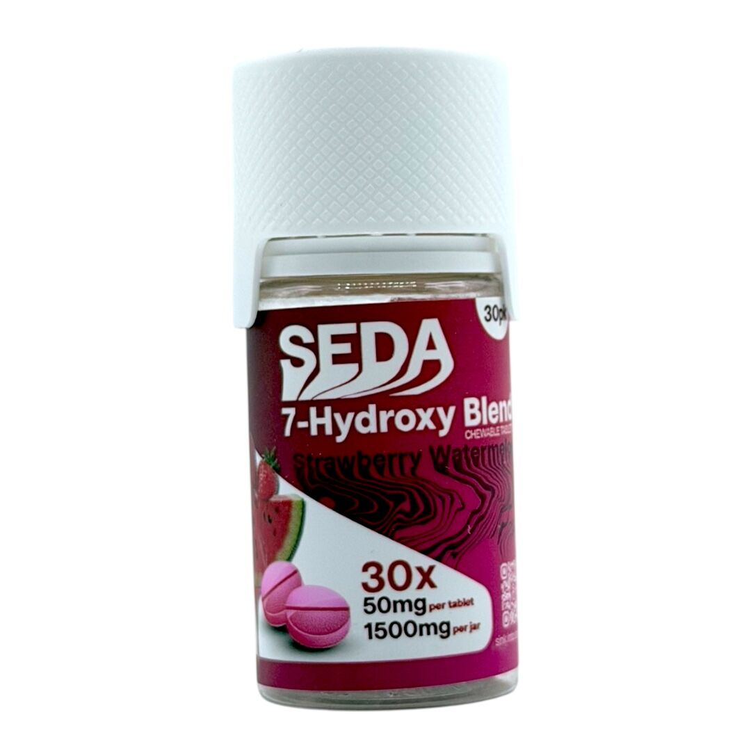 Seda 7-OH Chewable Flavored Tablets 50mg x 30ct | Image 8 | Seda 7-OH Chewable Flavored Tablets 50mg x 30ct