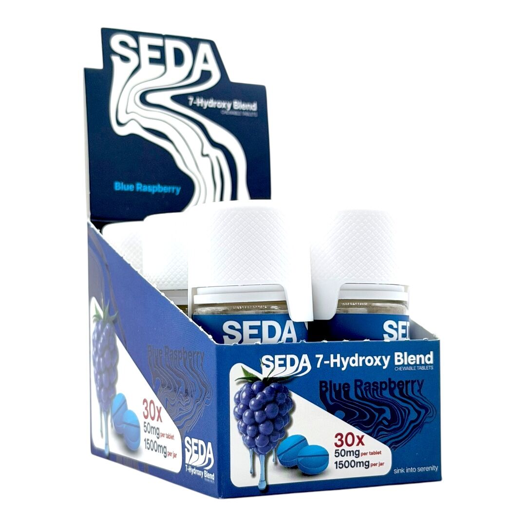 Seda 7-OH Chewable Flavored Tablets 50mg x 30ct | Image 5 | Seda 7-OH Chewable Flavored Tablets 50mg x 30ct