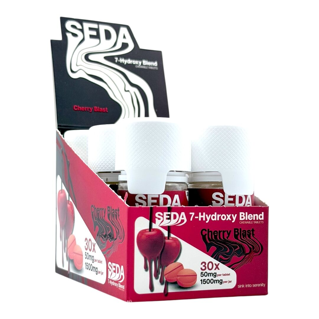 Seda 7-OH Chewable Flavored Tablets 50mg x 30ct | Image 4 | Seda 7-OH Chewable Flavored Tablets 50mg x 30ct