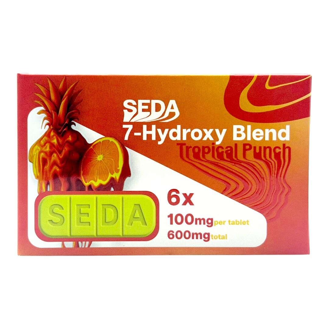 Seda 7-OH Chewable Flavored Tablets 100mg x 6ct | Image 11 | Seda 7-OH Chewable Flavored Tablets 100mg x 6ct