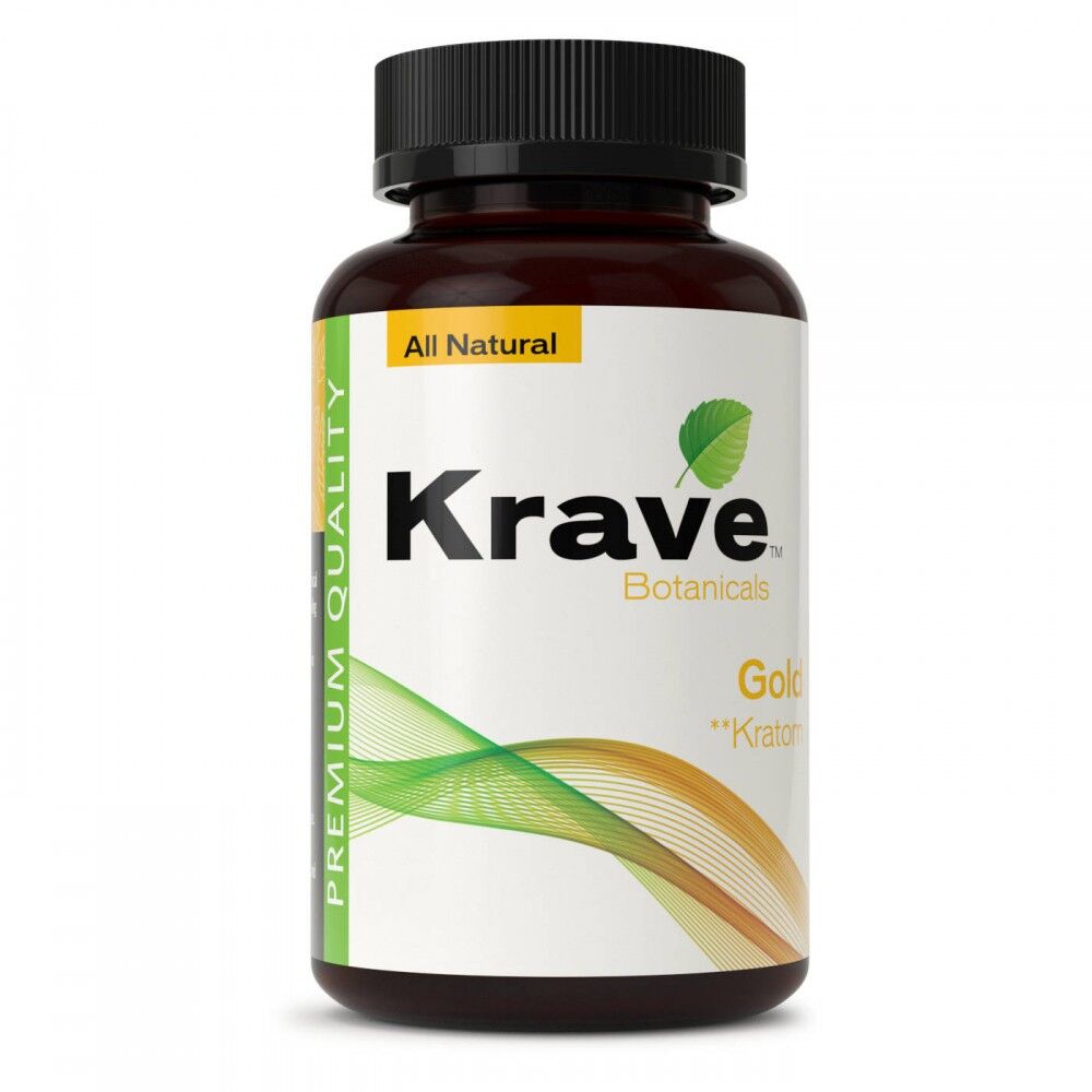 Krave Gold Kratom Capsules | Image 1 | Krave Gold Kratom Capsules